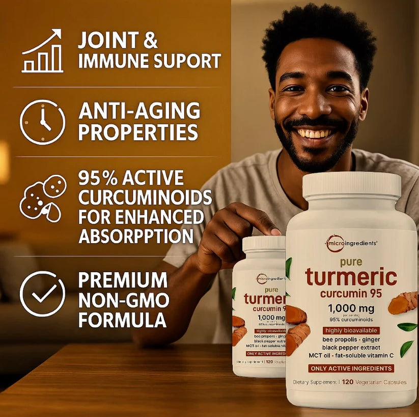 Pure Turmeric Curcumin Capsules