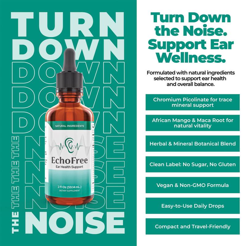 Echo Free - 20 in 1 Ear Wellness Drops