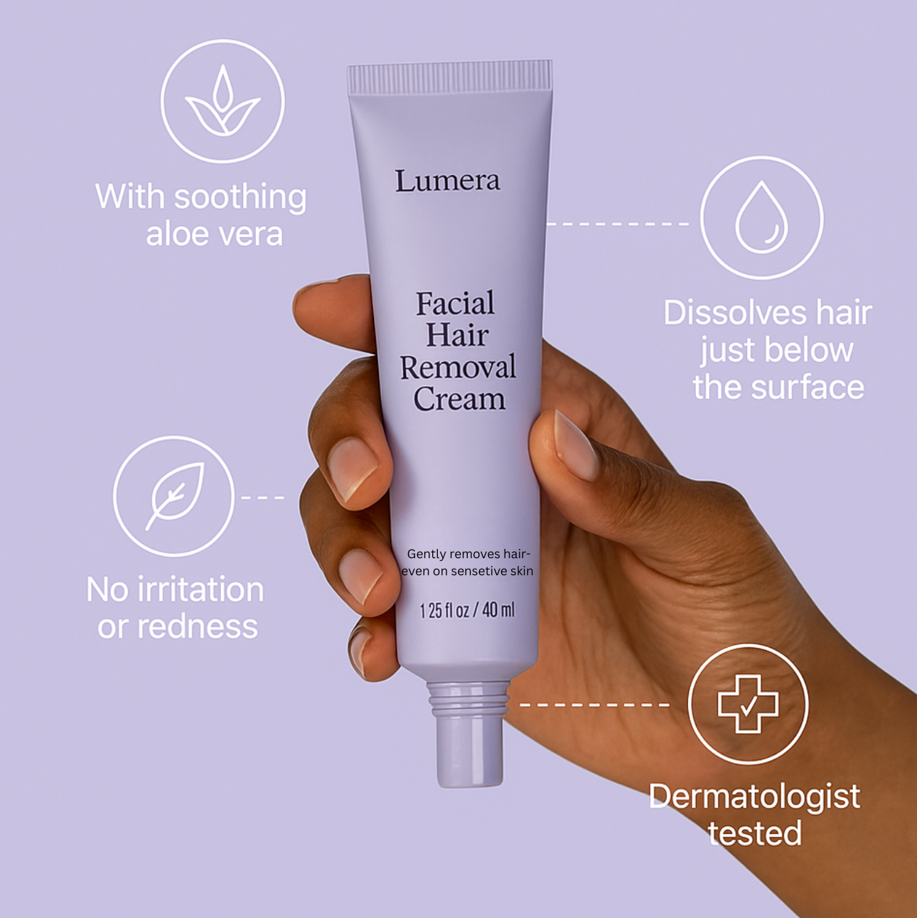 Facial Hair Removal Cream